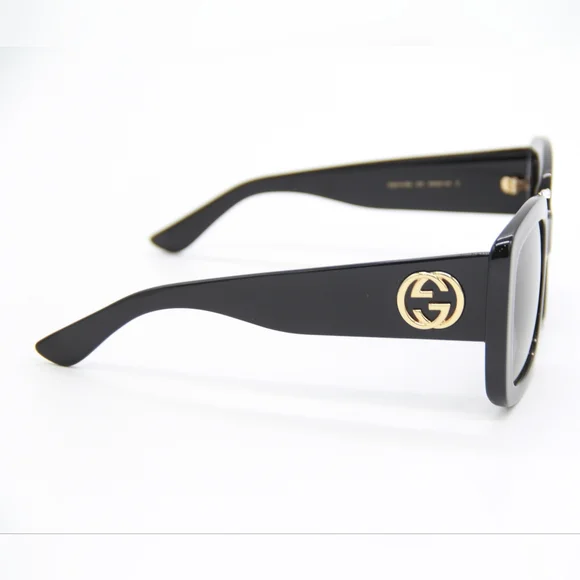 NEW GUCCI GG0141SN 001 WOMEN’S BLACK SUNGLASSES Sunglasses